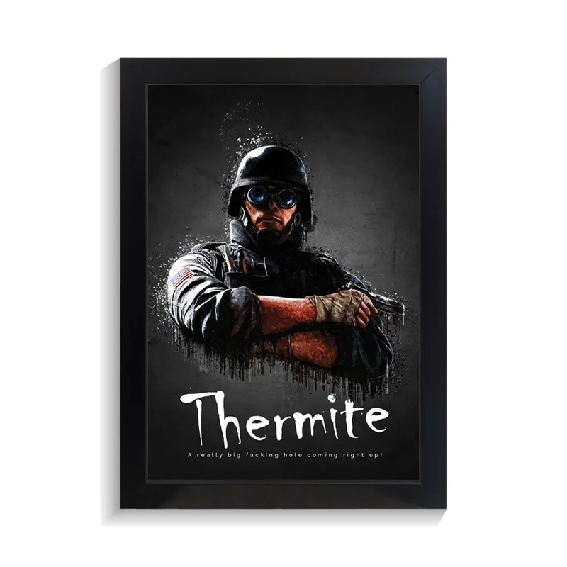 تابلو گیمینگ طرح thermite  رینبو سیکس کد PF-30220