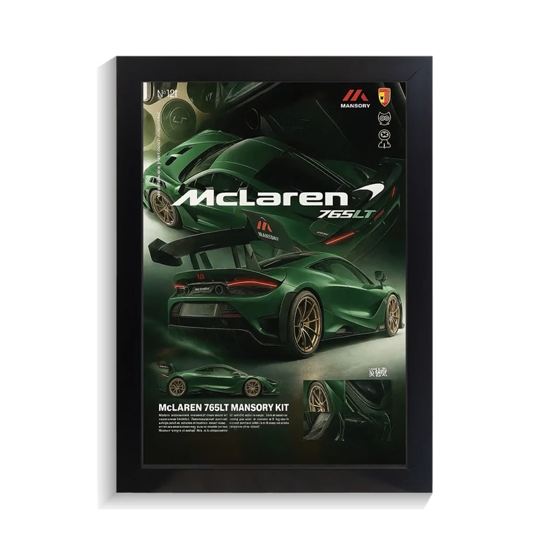 تابلو ماشین طرح مک لارن 765lt کد PF-23911