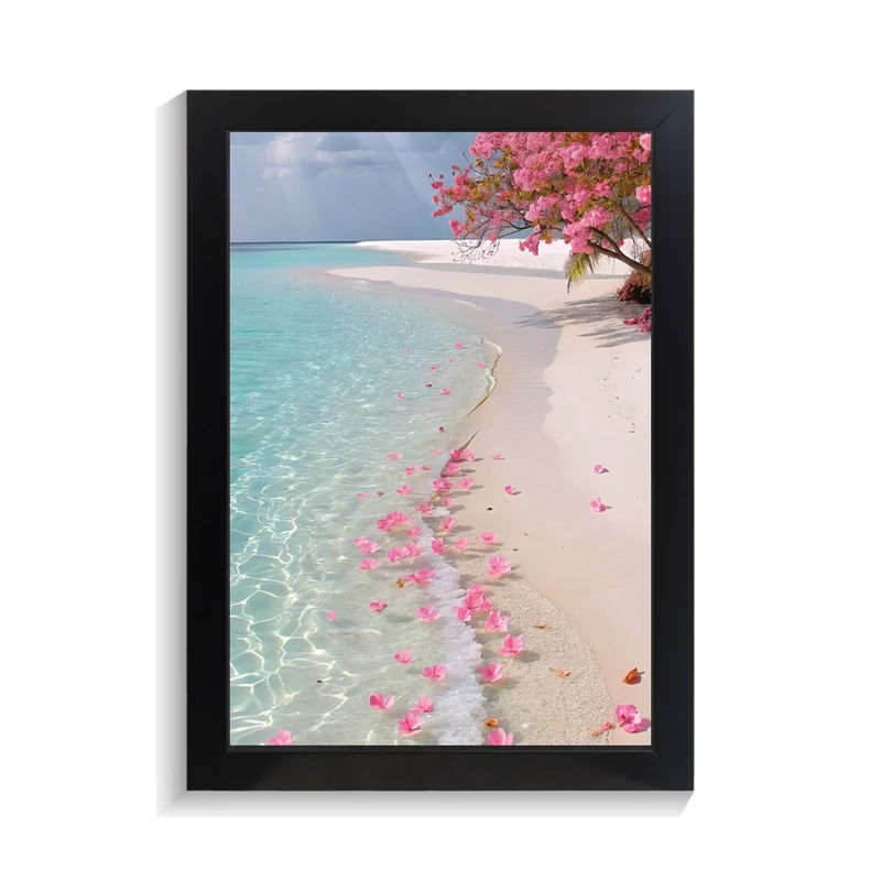 تابلو منظره طرح ساحل کد PF-22060
