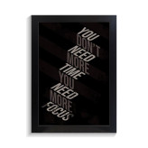 تابلو تایپوگرافی طرح focus کد PF-15095