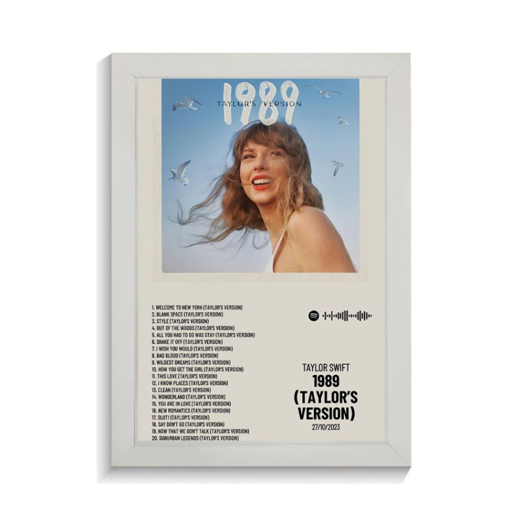 تابلو خواننده طرح 1989 تیلور سوئیفت کد PF-20542