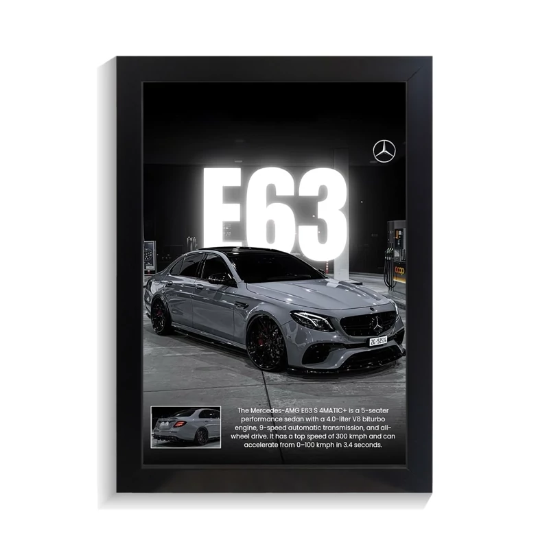 تابلو ماشین طرح بنز E63 کد PF-23160