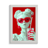تابلو دخترانه طرح CHERRY GIRL کد PF-25012
