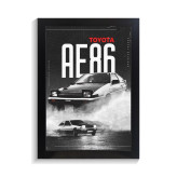 تابلو ماشین طرح تویوتا AE86 کد PF-23474