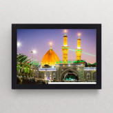 تابلو نوری گیم دکور طرح حرم حضرت علی ع مدل najaf