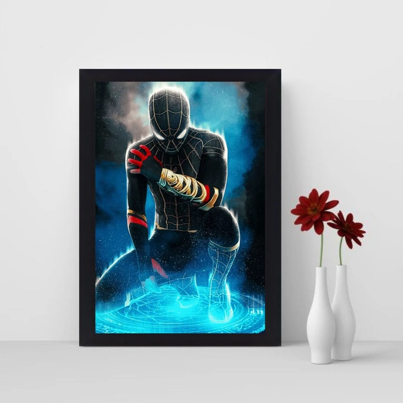 تابلو نوری گیم دکور طرح اسپایدرمن مدل spiderman 05