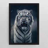 تابلو نوری گیم دکور طرح ببر مدل Tiger01