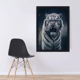 تابلو نوری گیم دکور طرح ببر مدل Tiger01