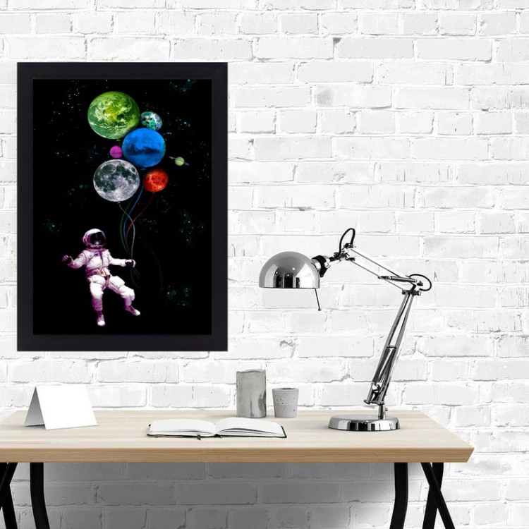 تابلو نوری گیم دکور طرح آدم فضایی مدل Space man 05