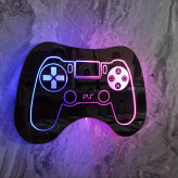 تابلو نوری طرح بکلایت چند رنگ کنترلی مدل دسته گیم game pad