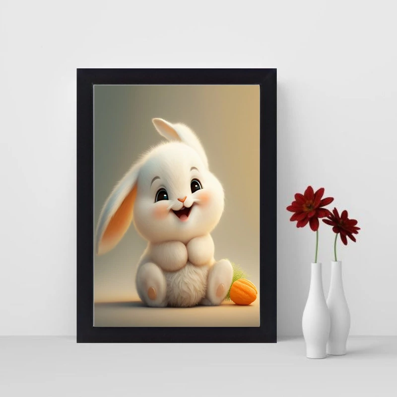تابلو نوری مدل خرگوش cute