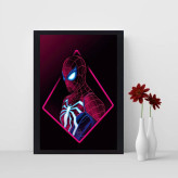 تابلو نوری طرح spiderman مدل اسپایدرمن کد 1009