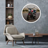 تابلو طرح موتور هوندا CB1300 طرح رفاقت ژاپنی کد 61 فریم سفید