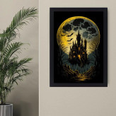 تابلو نوری گیم دکور طرح هالوین مدل Halloween