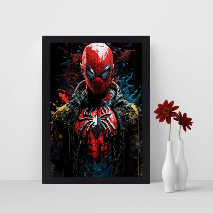 تابلو نوری گیم دکور طرح مرد عنکبوتی مدل Spiderman 08