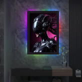 تابلو نوری گیم دکور طرح ربات مدل RGB Robot