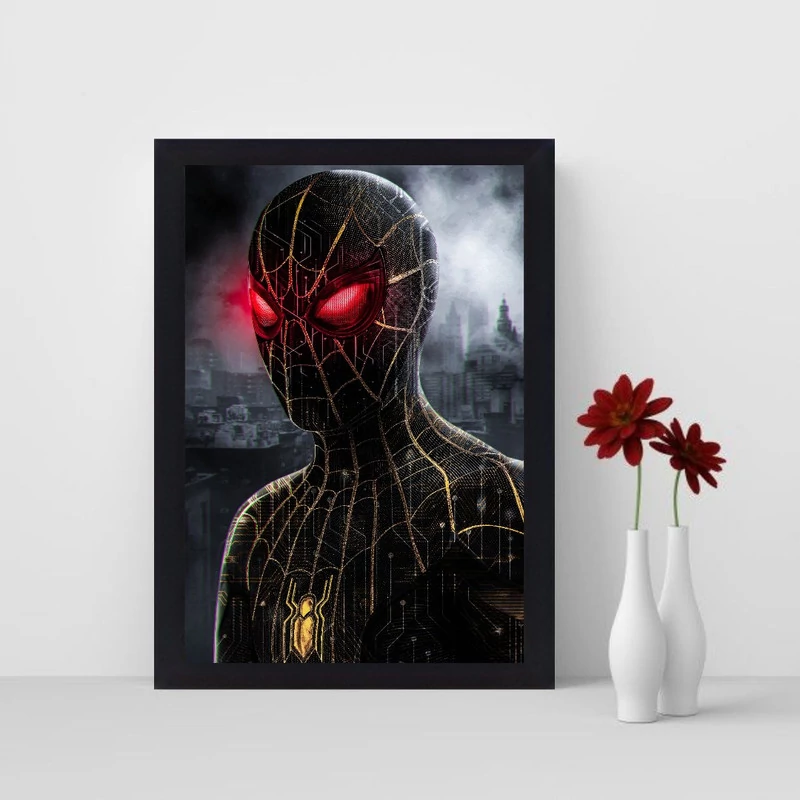 تابلو نوری گیم دکور طرح مرد عنکبوتی مدل Spiderman 06