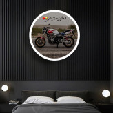 تابلو طرح موتور هوندا CB1300 فریم سفید