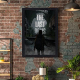 تابلو نوری گیم دکور طرح سریال آخرین بازمانده از ما مدل the last of us