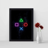تابلو نوری گیم دکور مدل Game Pad