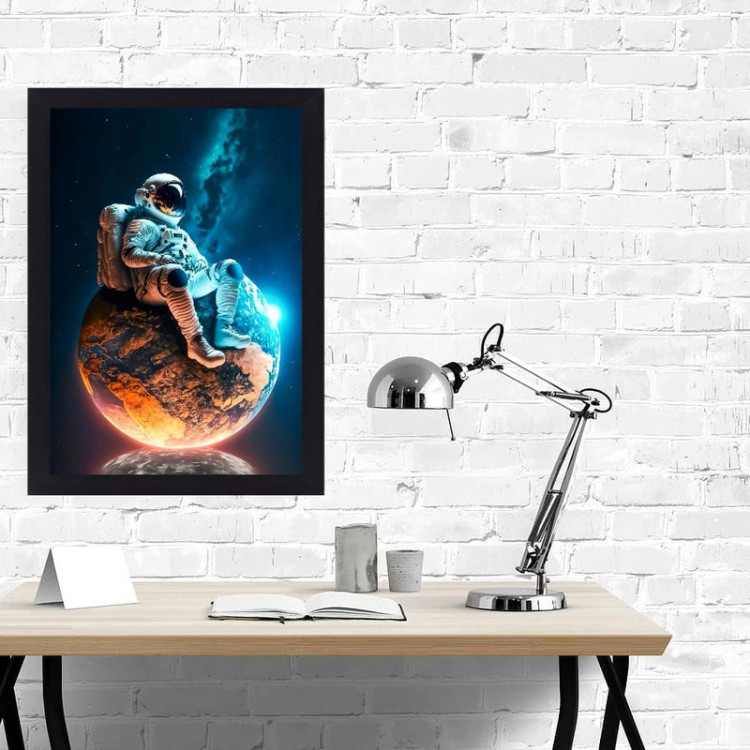 تابلو نوری گیم دکور طرح آدم فضایی مدل Space man