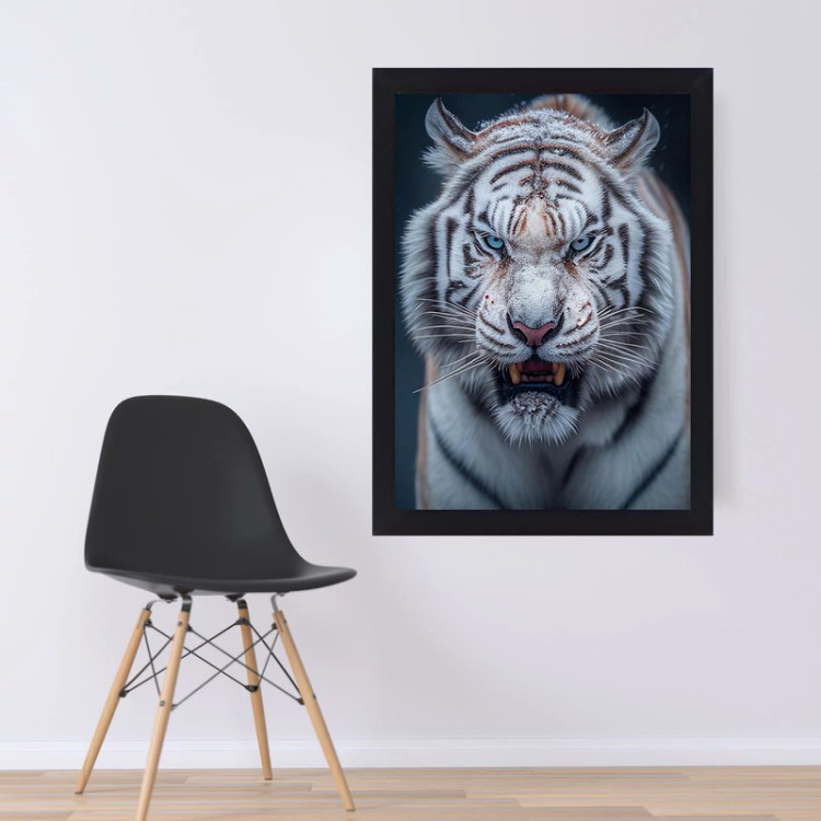 تابلو نوری گیم دکور طرح ببر مدل tiger02