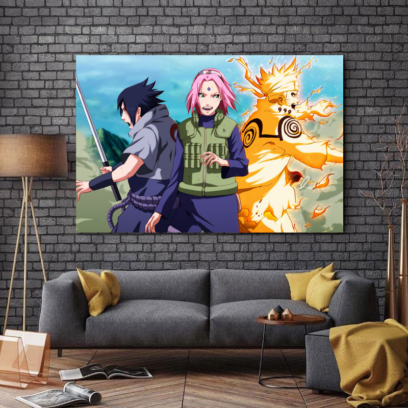 تابلو شاسی طرح انیمه مدل Naruto کد A110