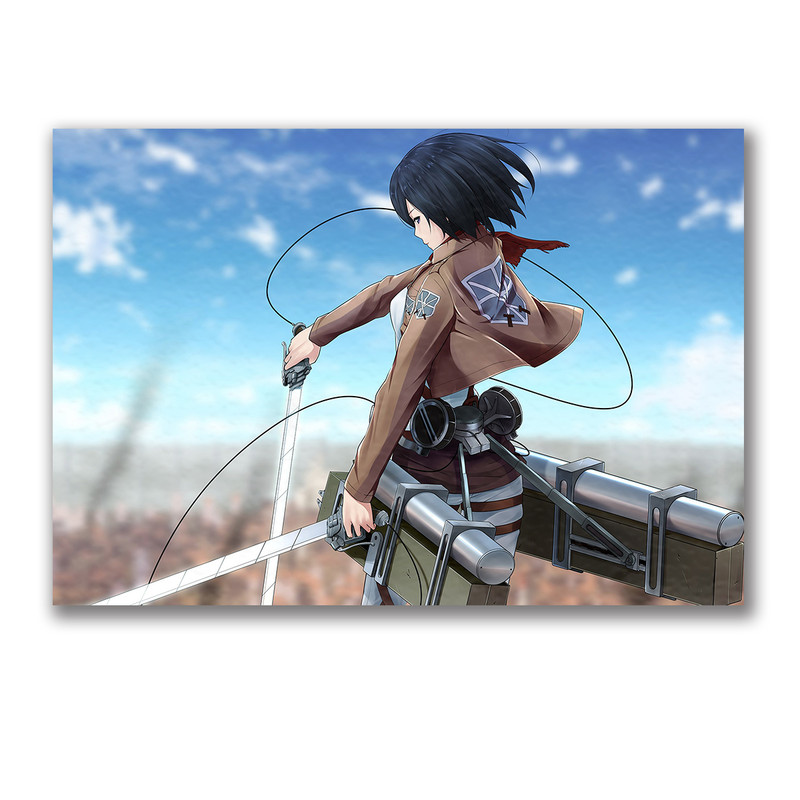 تابلو شاسی طرح انیمه Attack on Titan مدل 003