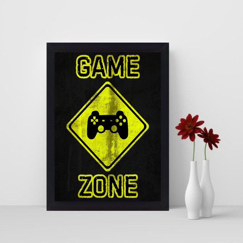 تابلو نوری طرح Game zone