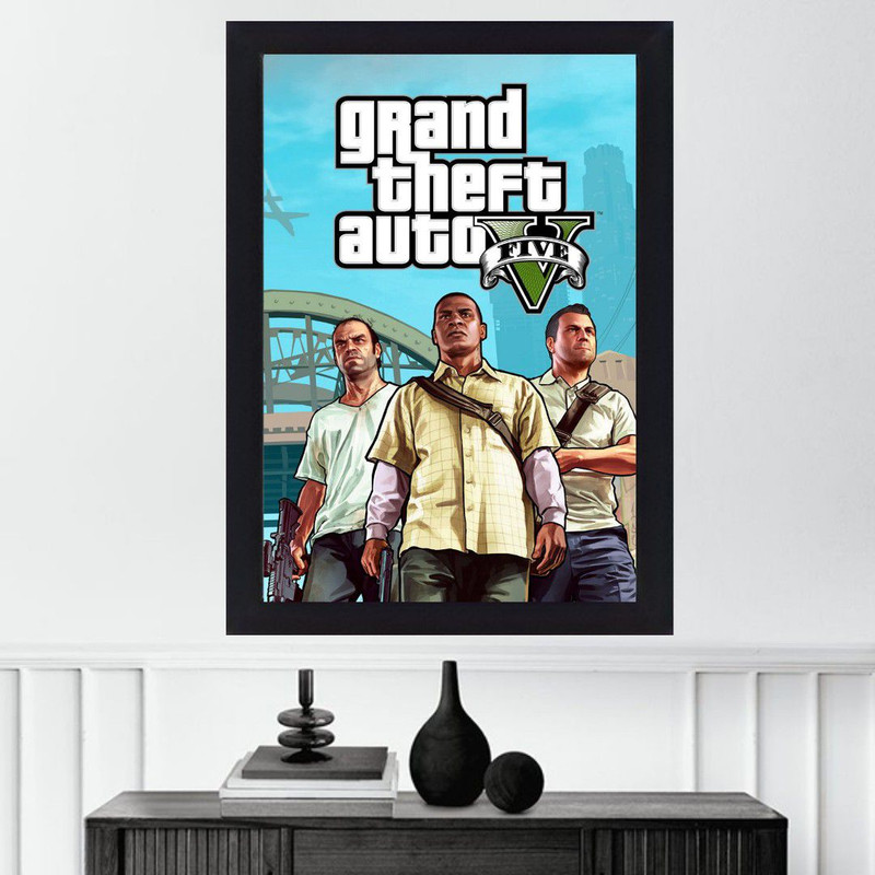 تابلو نوری مدل بازی GTA کد 103