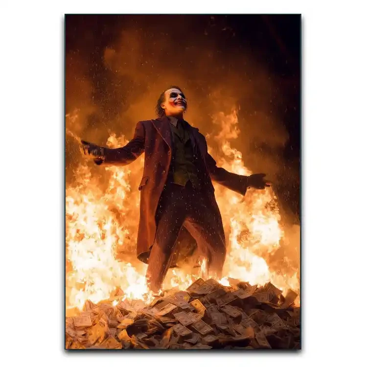 تابلوشاسی دنیای قاب مدل سینمایی جوکر Joker