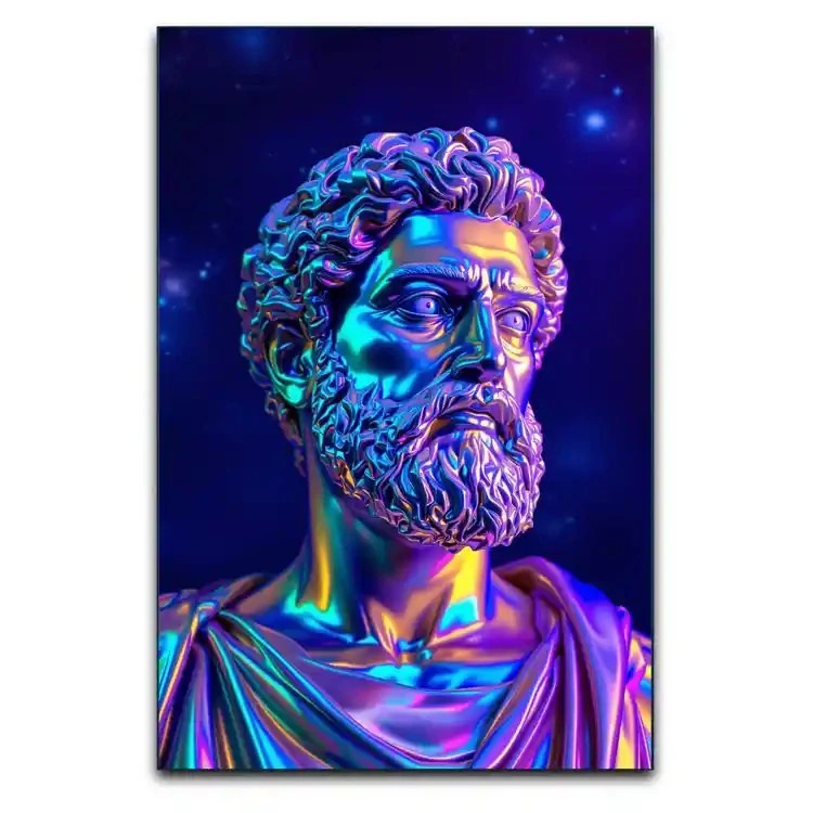 تابلو طرح مجسمه هولوگرافیکی 3D
