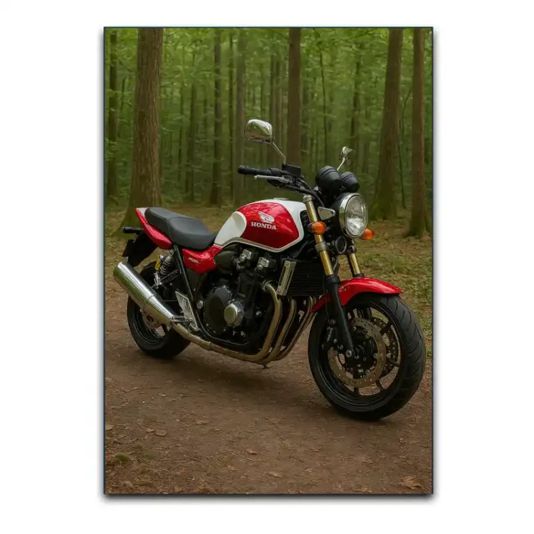 تابلوشاسی دنیای قاب مدل موتور CB1300 نماد قدرت