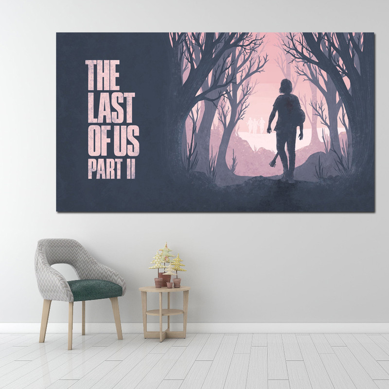 تابلو شاسی طرح بازی the last of us 2 مدل 342