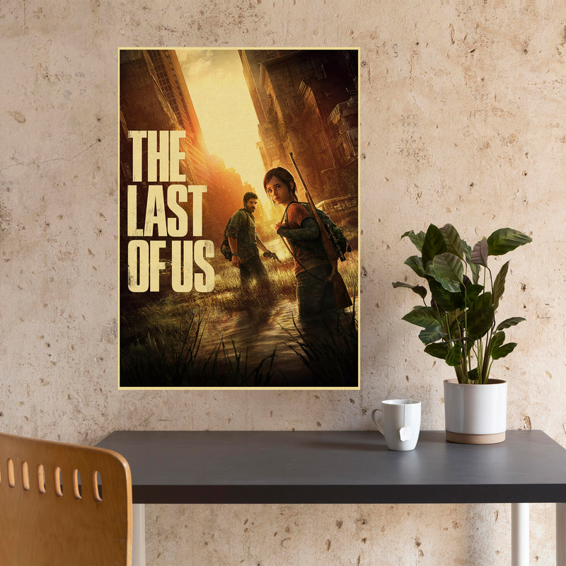 تابلو مدل  گیمینگ لست اف اس last of us کد 1261