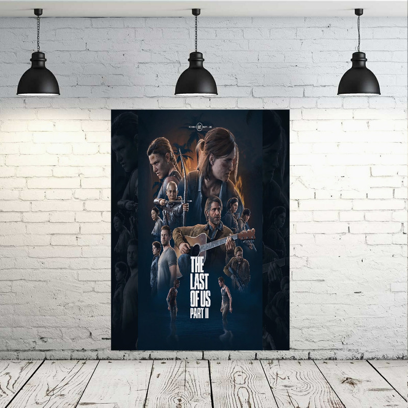 تابلو شاسی طرح گیم THE LAST OF US PART II مدل SDB8904