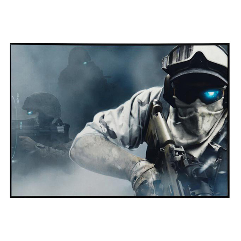 تابلو شاسی مدل Call Of Duty Ghost کد ۲