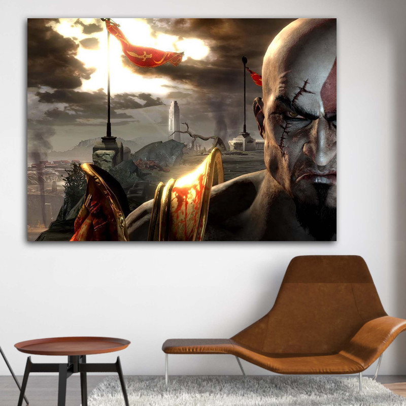 تابلو شاسی طرح God of War مدل Game 2029