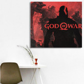 تابلو شاسی دنیای قاب طرح بازی God Of War مدل Amzing Game 6