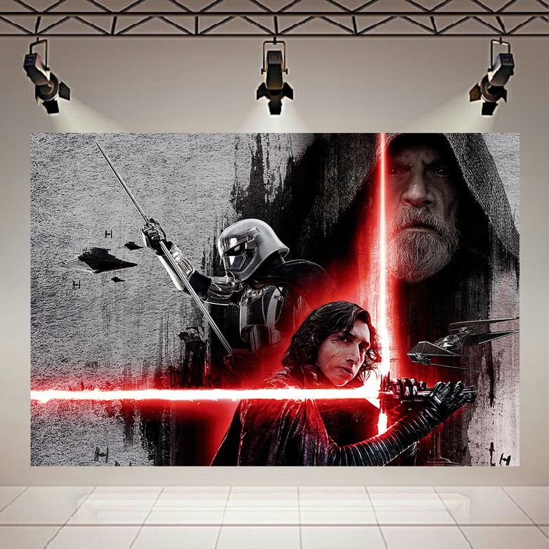 تابلو شاسی طرح جنگ ستارگان مدل Star Wars The Last Jedi کد AR3035
