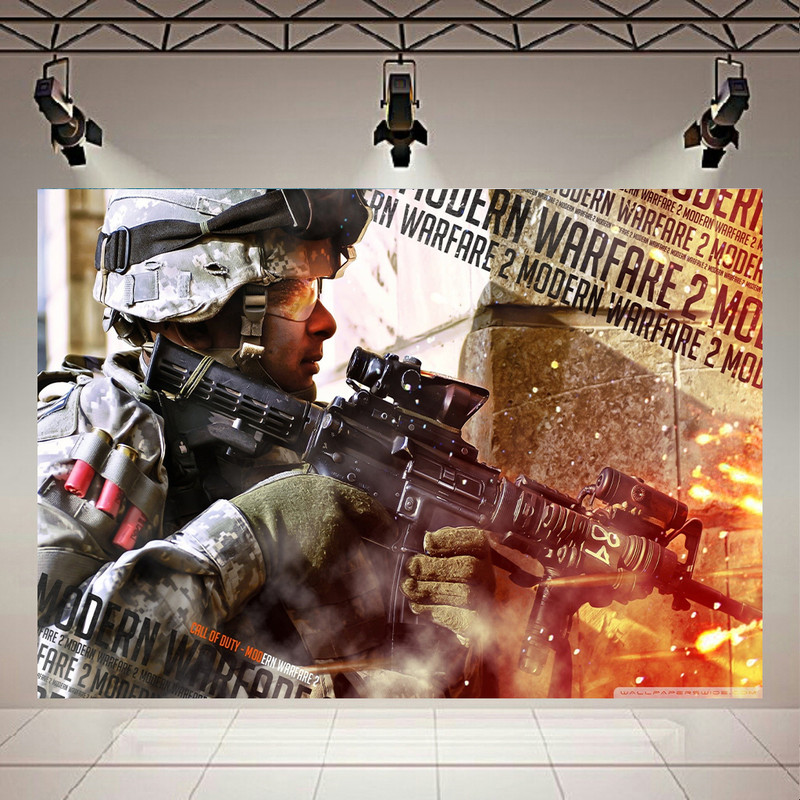 تابلو شاسی طرح گیم مدل Call of Duty Modern کد AR968