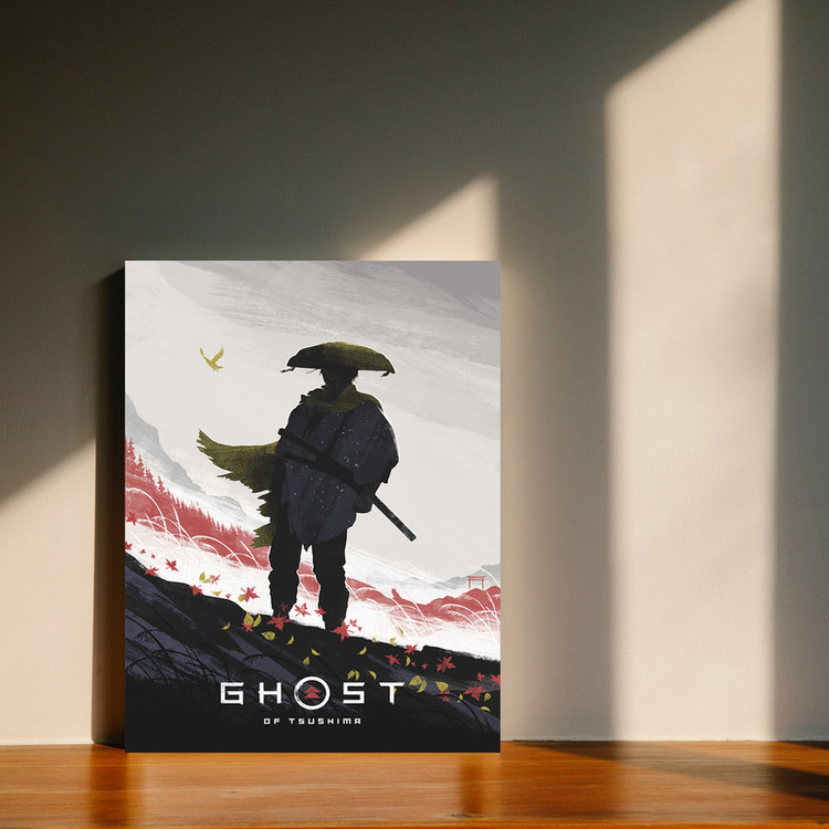 تابلو مدل گیمینگ گوست اف سوشیما ghost of tsushima کد 1264