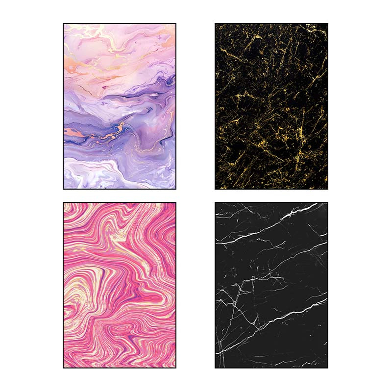 تابلو شاسی دنیای قاب طرح Marble کد 91369 مجموعه 4 عددی