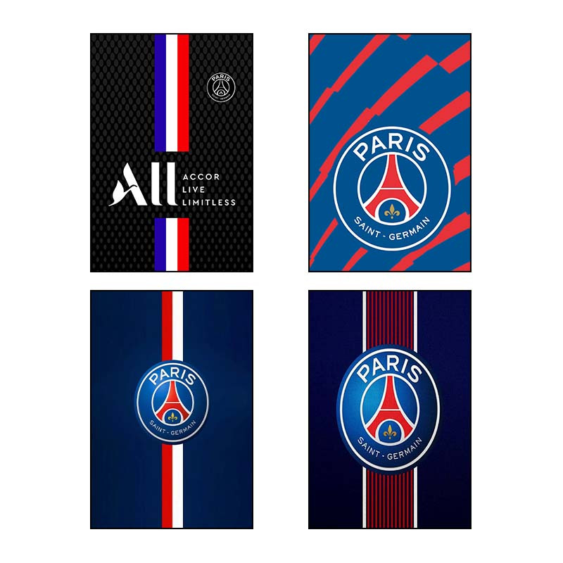 تابلو شاسی دنیای قاب طرح پاری‌سن‌ژرمن Paris Saint Germain کد 46395 مجموعه 4 عددی