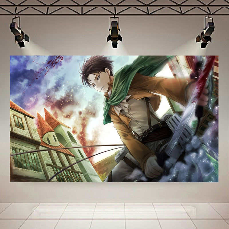 تابلو شاسی طرح انیمه مدل Attack on Titan کد AR606