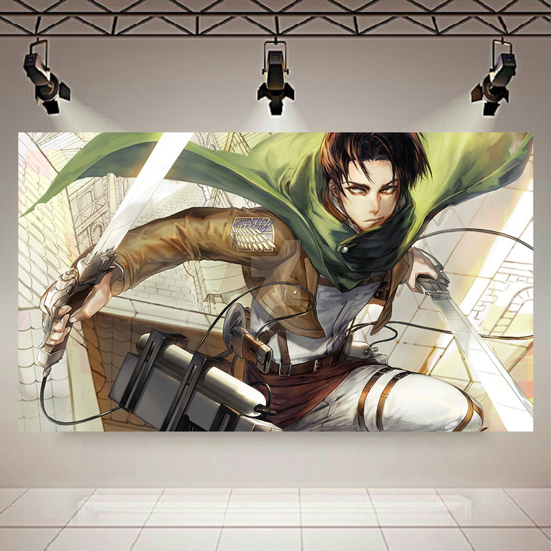 تابلو شاسی طرح انیمه مدل Attack on Titan کد AR605