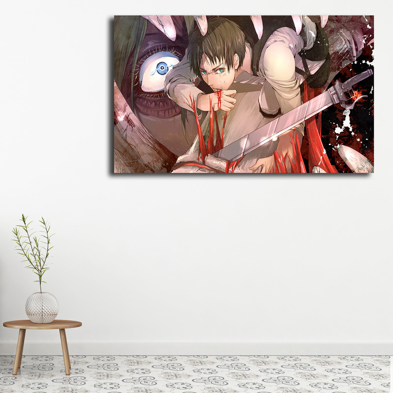 تابلو شاسی مدل attack on titan کد 34