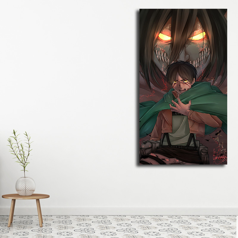 تابلو شاسی مدل attack on titan کد 10