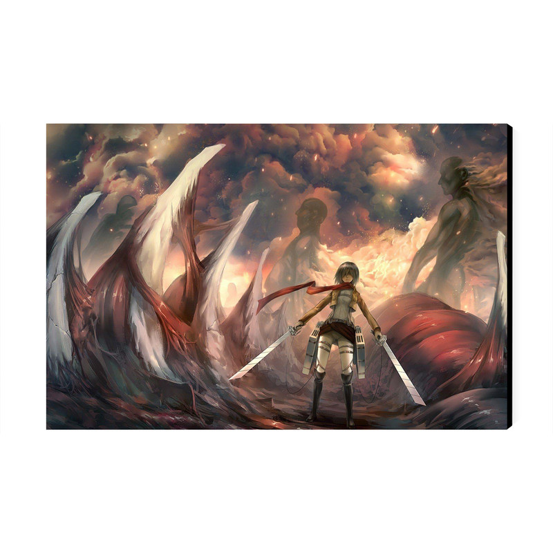 تابلو شاسی عرش مدل انیمه اتک آن تایتان Attack on Titan کد As2501