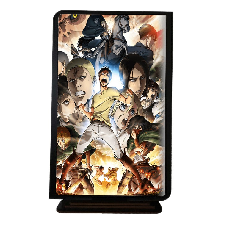 تابلو شاسی رومیزی طرح انیمه Attack on Titan